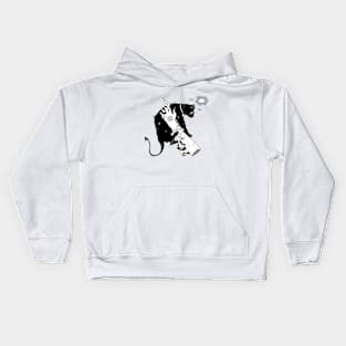 Halloween kitty Kids Hoodie